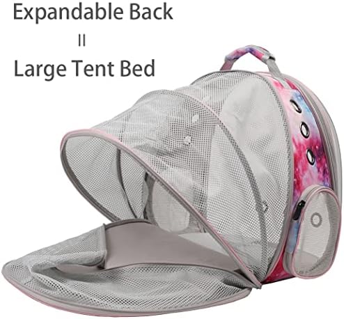 Galaxy Pink Cat Backpack Carrier