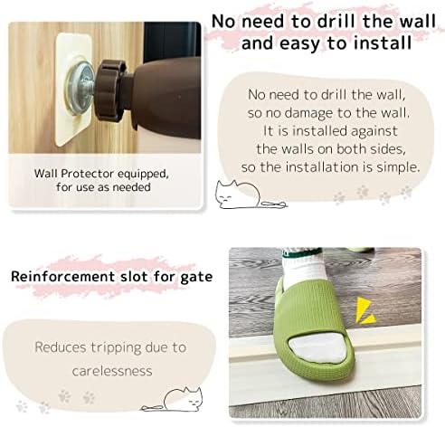 Lumizone 61.02" Extra Tall Pet Gate