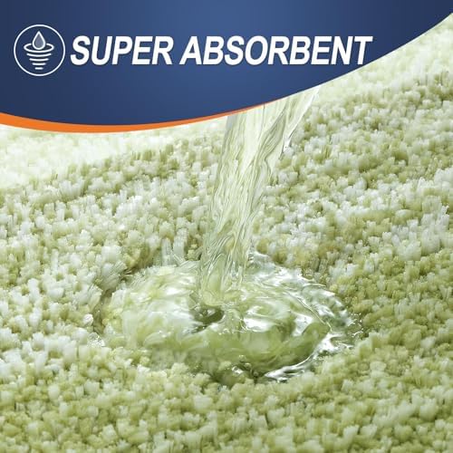 OLANLY Large Bathroom Rugs 50x30, Extra Soft Absorbent Microfiber Bath Rugs