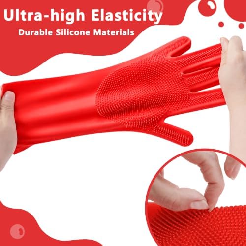 Pet Grooming Gloves—Dog Washing Gloves