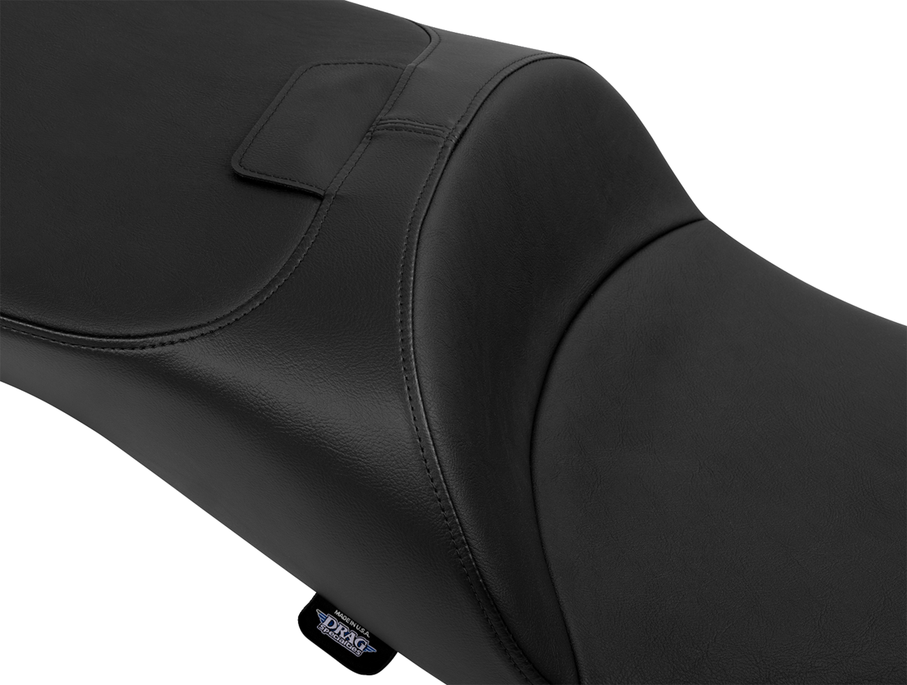 DRAG SPECIALTIES SEATS, Drag Specialties Seats Extended Reach Freedom Seat for FLT/FLH 2009-2025 - Vinyl, Smooth - Part Number 4696A