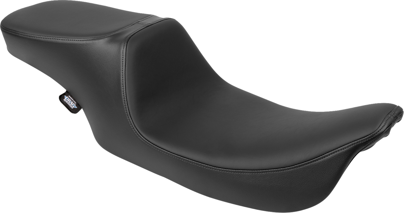 DRAG SPECIALTIES SEATS, Drag Specialties Seats Predator 2-Up Seat with Solar Leather for Harley FL '97-'07, Part #4695E