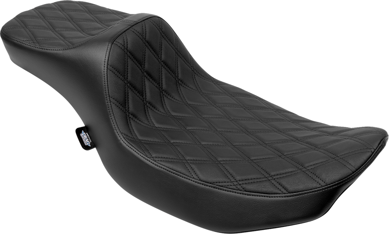 DRAG SPECIALTIES SEATS, DRAG SPECIALTIES SEATS Predator III Extended Reach Seat Part 4705B for Harley FLH/FLT 2023-2024