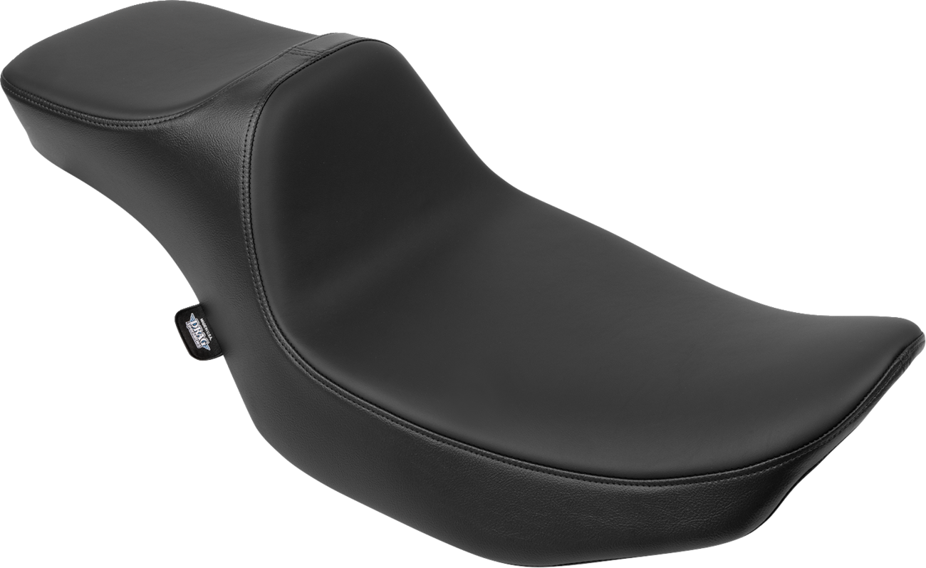 DRAG SPECIALTIES SEATS, DRAG SPECIALTIES SEATS Predator III Extended Reach Seat for FLH/FLT 2023-2024 - Vinyl and Solar Reflective Leather