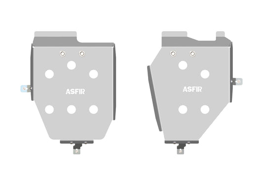Dacia Duster & Bigster Fuel Tank Skid Plate (2 Pcs)