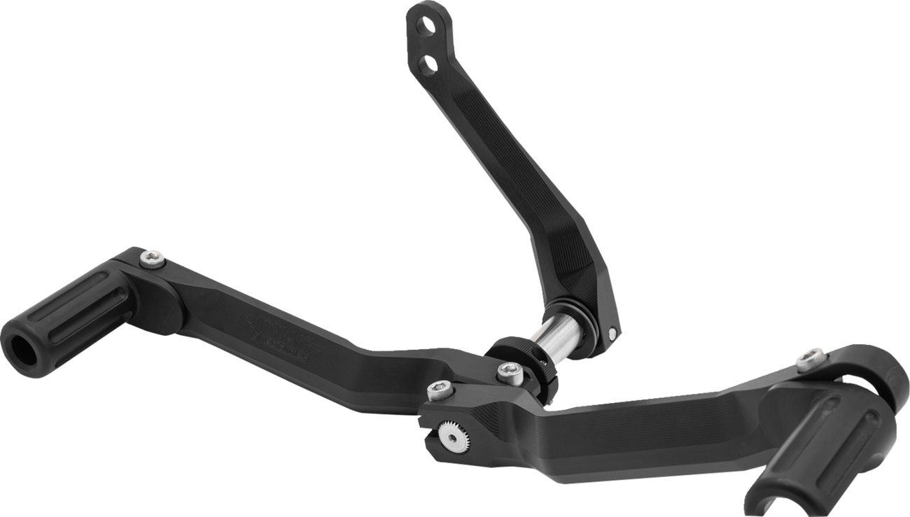 DRAG SPECIALTIES, DRAG SPECIALTIES Heel/Toe Shifter RCT-B003 - Adjustable Black CNC Aluminum for Motorcycles