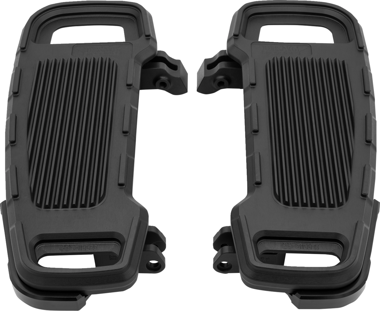 DRAG SPECIALTIES, DRAG SPECIALTIES Adjustable Width Floorboards Black FB-B002