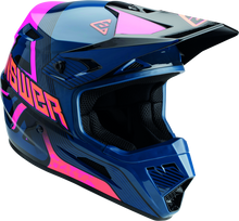 Load image into Gallery viewer, Answer AR1 Vendetta Helmet Dark Blue/Rhodamine/Orange Youth - Small