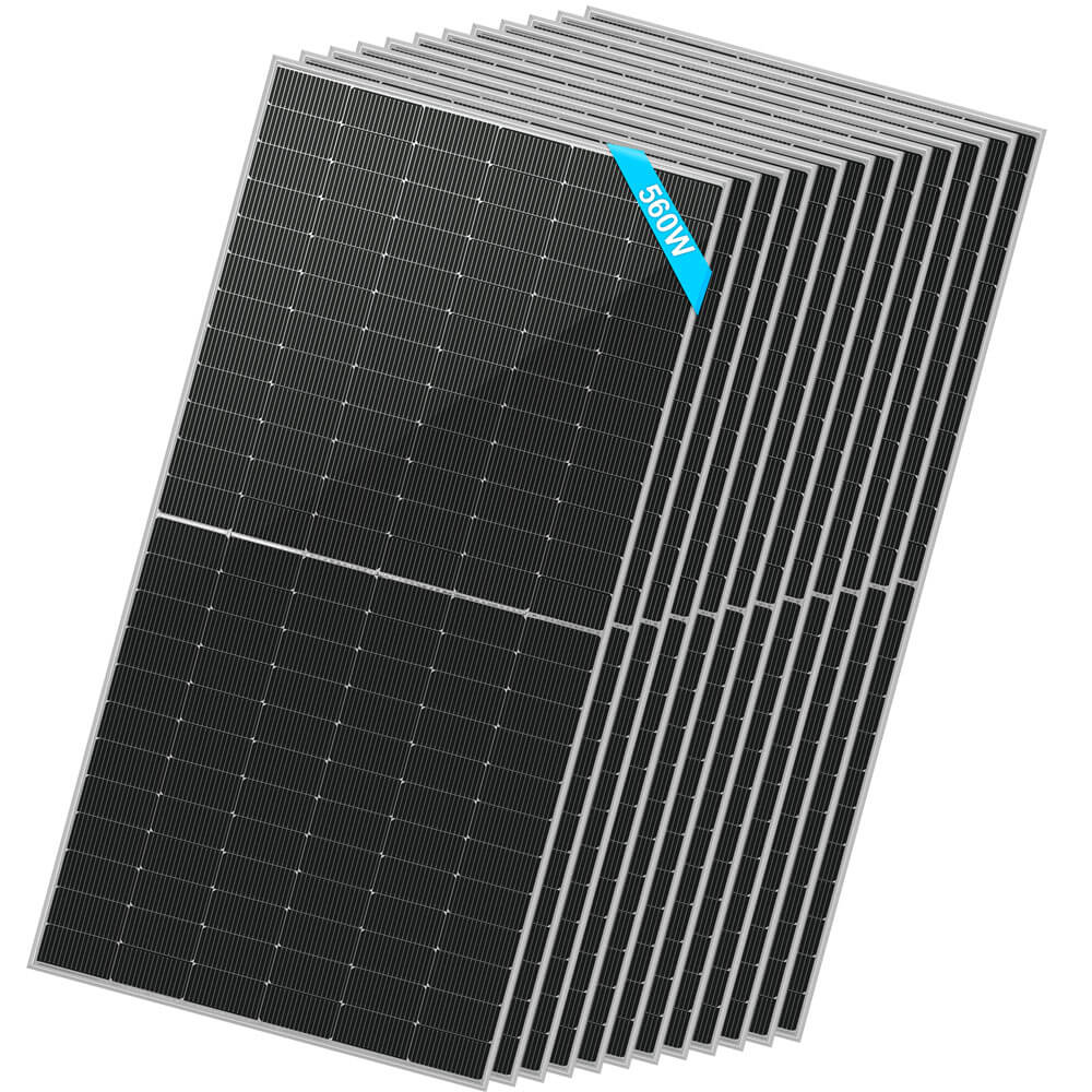 560 Watt Bifacial N-Type Solar Panel