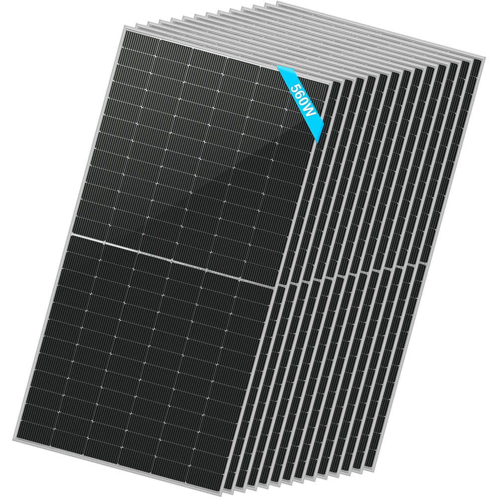 560 Watt Bifacial N-Type Solar Panel