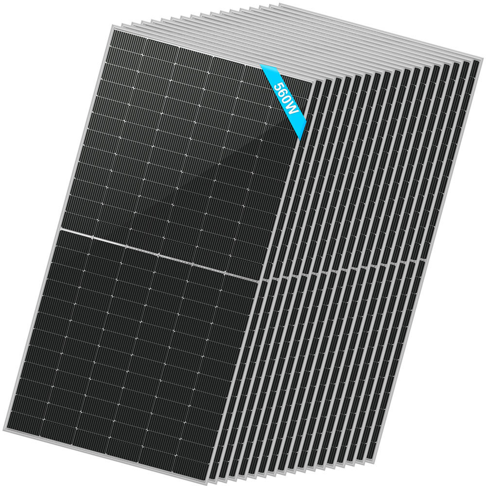 560 Watt Bifacial N-Type Solar Panel