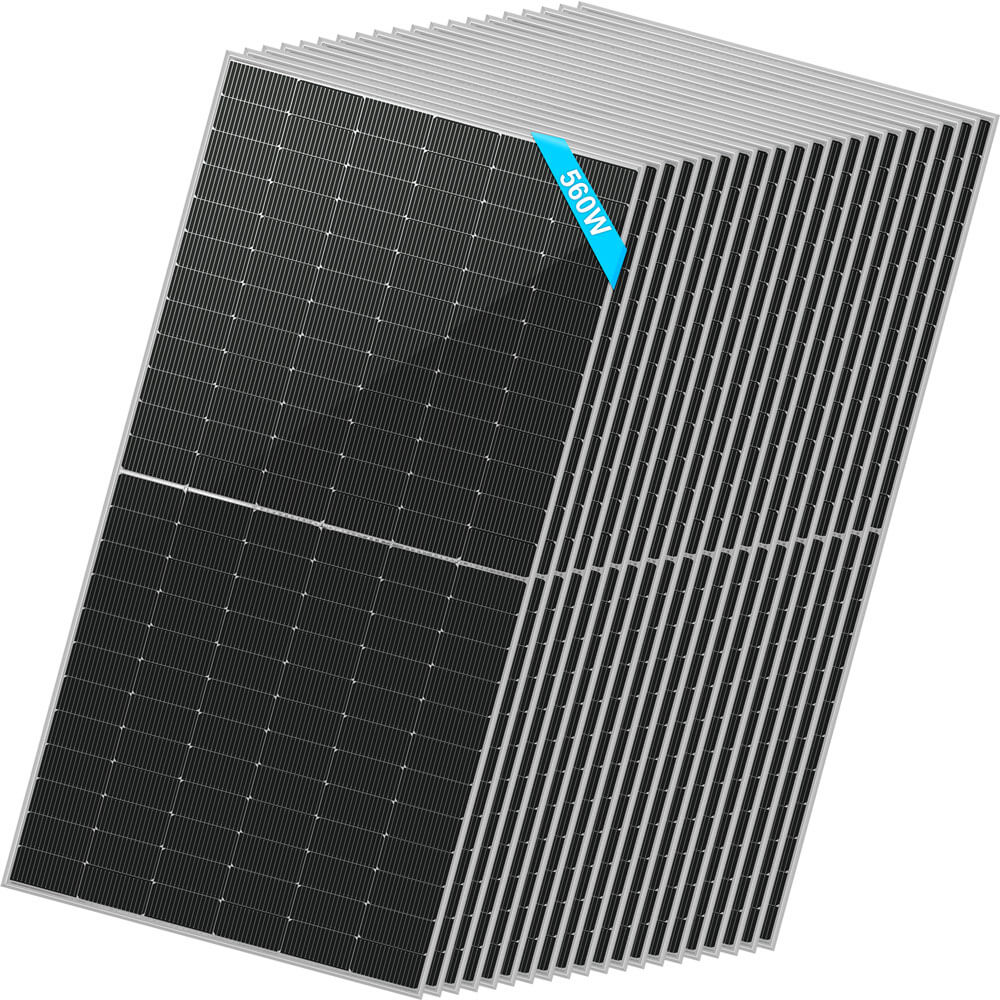 560 Watt Bifacial N-Type Solar Panel