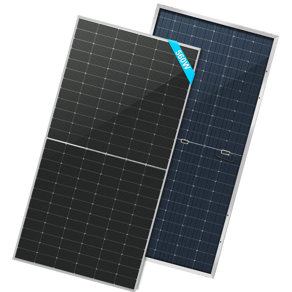 560 Watt Bifacial N-Type Solar Panel