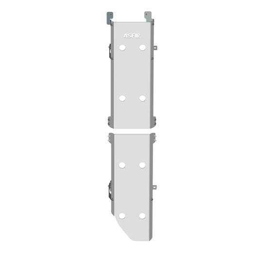 GMC SIERRA 2500 HD AT4  & Chevrolet Silverado 2500 HD Fuel Tank Skid Plate (2 Pcs)
