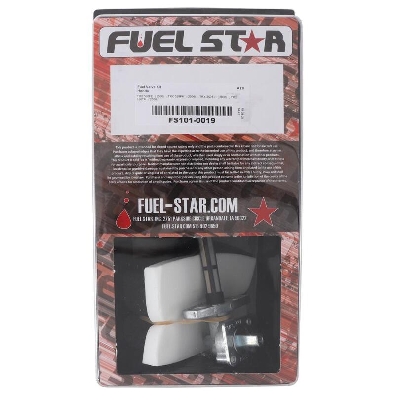 All Balls Racing 2006 TRX 350 FE/2006 TRX 350 FM/2006 TRX 350 TE Fuel Valve Kit