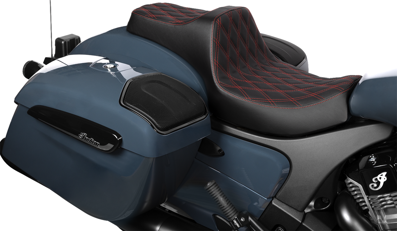 Drag Specialties Predator III 2-Up Seat – Indian Chieftain '25 & Challenger '20-'25