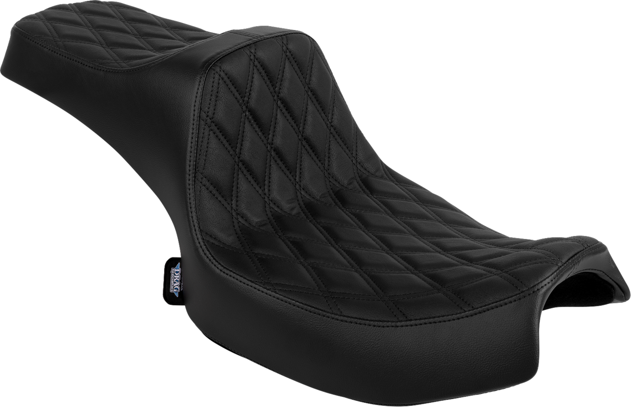 DRAG SPECIALTIES SEATS, Drag Specialties Predator III 2-Up Seat 4720B for Chieftain '25 and Challenger '20-'25
