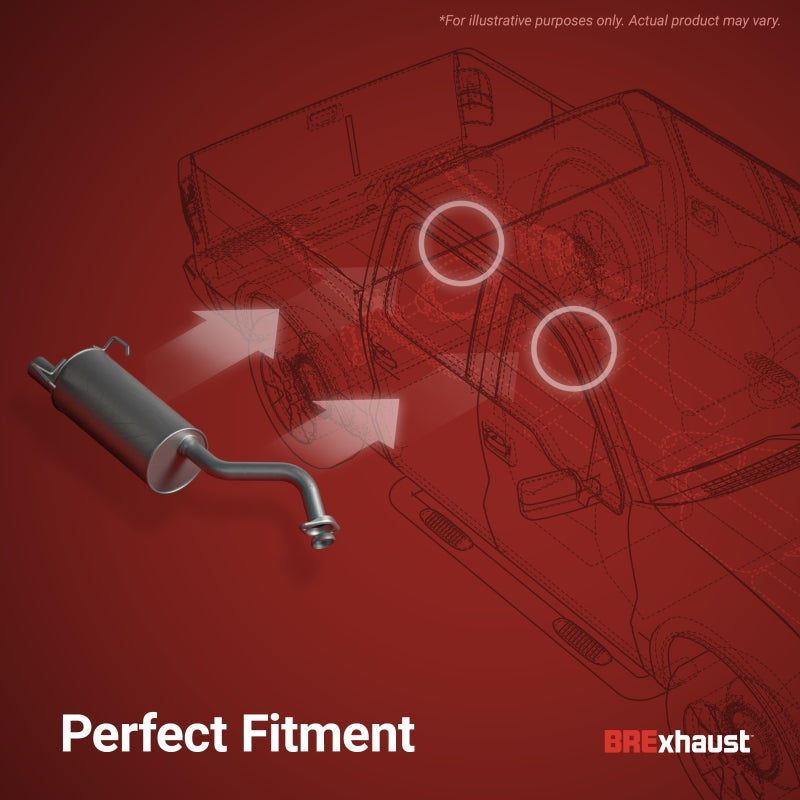 BRE Exhaust 13-16 SUBARU XV CROSSTREK  2.0L Muffler Kit