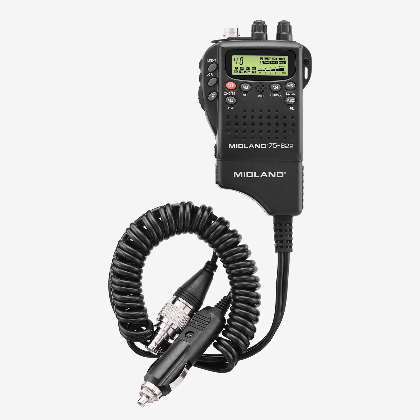 75-822 - Mobile CB Radio 4-Watt Output - 75-822