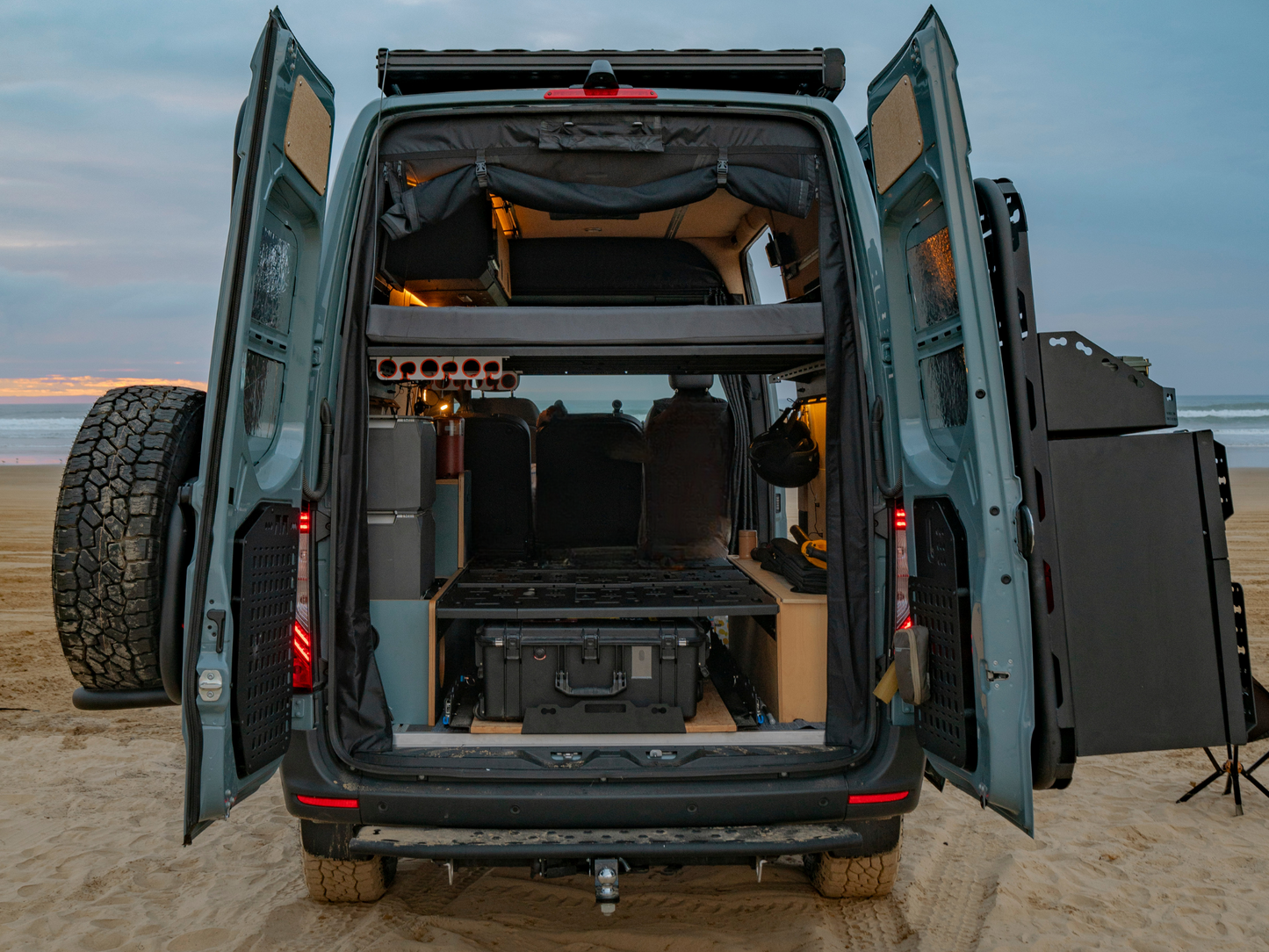 Wheel Well Box Mini Bed For Sprinter, Transit & Promaster