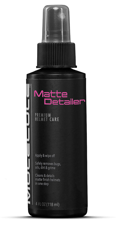 Molecule Helmet Matte Detailer – 4 oz Matte Finish Cleaner & Protectant