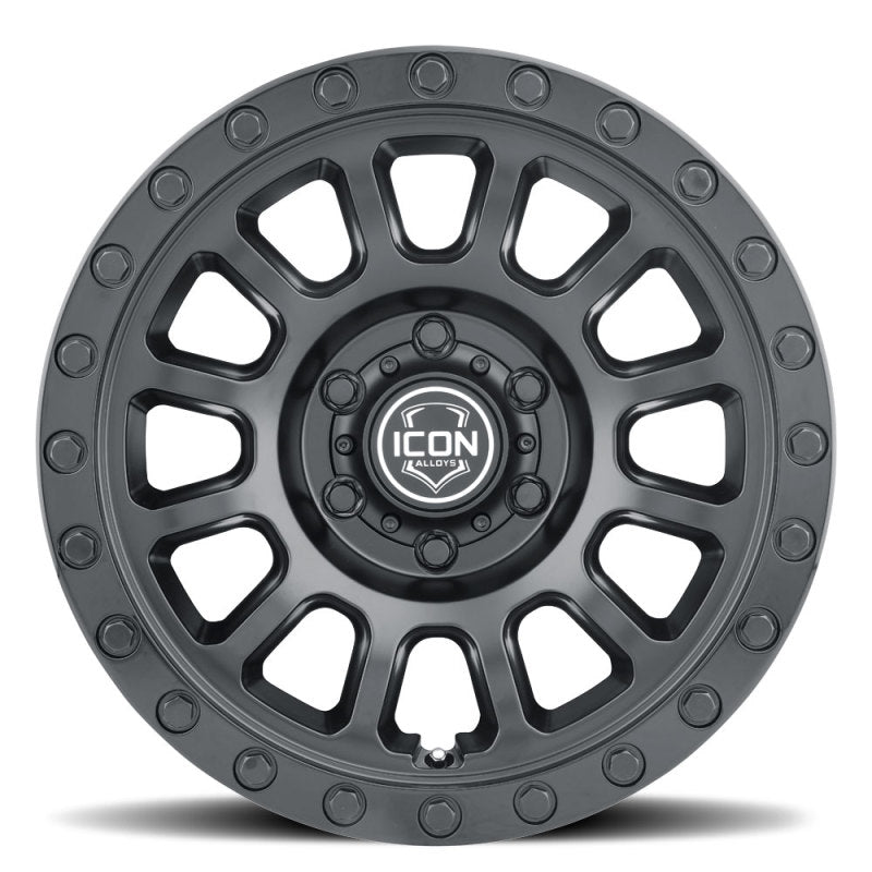 ICON Hulse 17 X 8.5 6 X 120 0mm Offset 4.75in BS Double Back