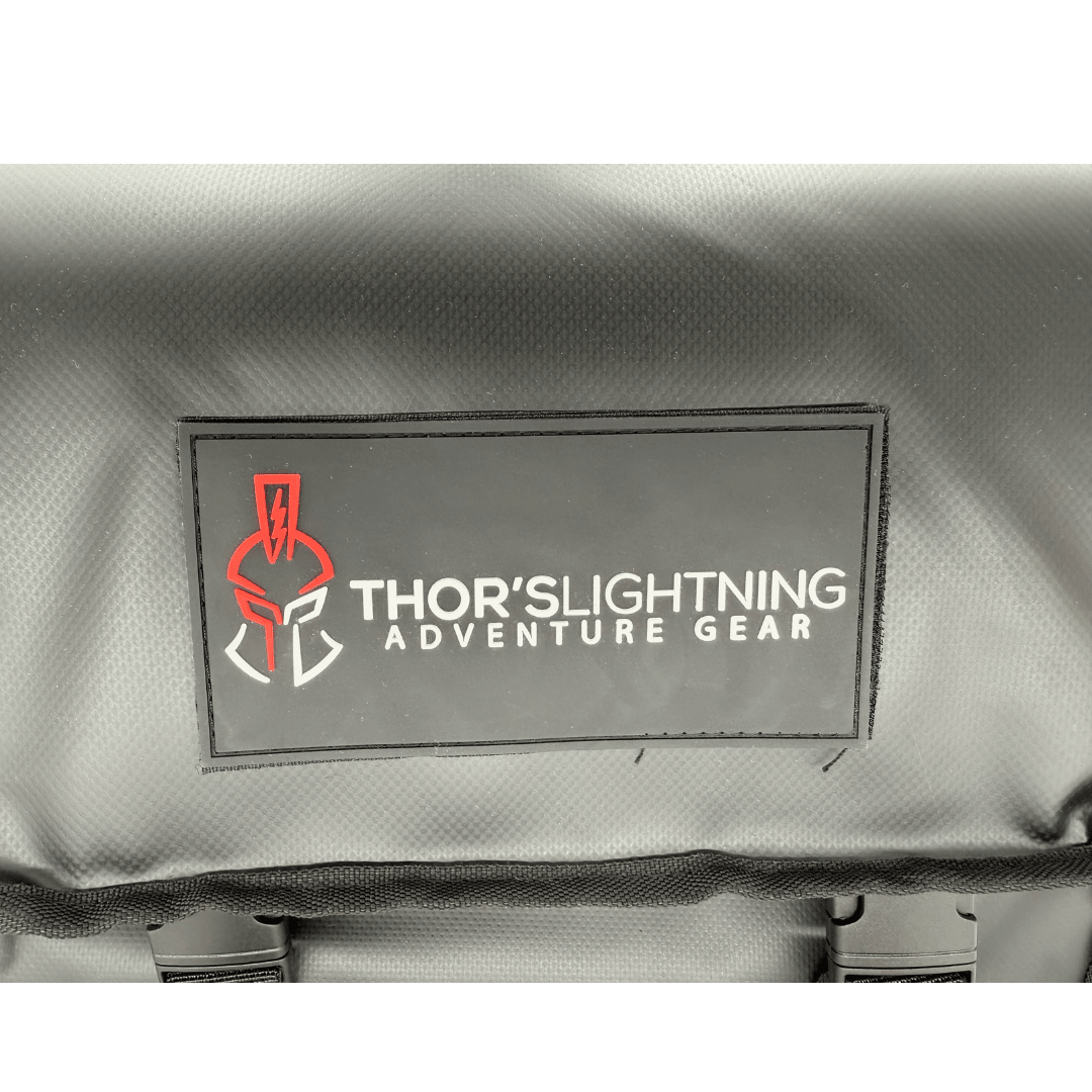 Thor’s Lightning Air System Storage Bag – Fits 12V Compressors & 4-Tire Inflation Kits, Heavy-Duty & Weather-Resistant