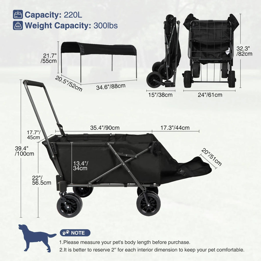 Dog Wagon for Large Dogs