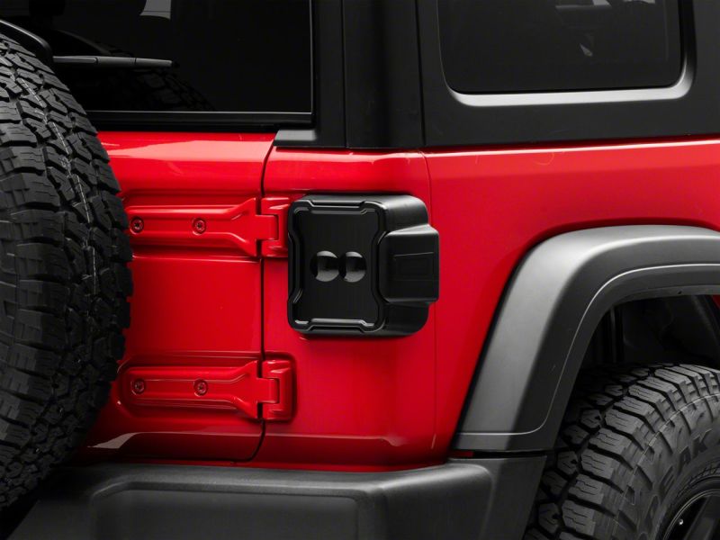 Raxiom 18-23 Jeep Wrangler JL Axial Series Linear LED Tail Lights- Black Housing (Smoked Lens)