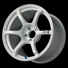 Load image into Gallery viewer, Advan RG-4 17x8.5 / +31 Offset / 5x114.3 / 73mm Bore / Racing White Metallic and Ring