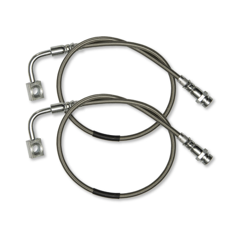 Rock Krawler 07-18 Jeep Wrangler JK/JKU Long Travel Stainless Steel Front Brake Lines