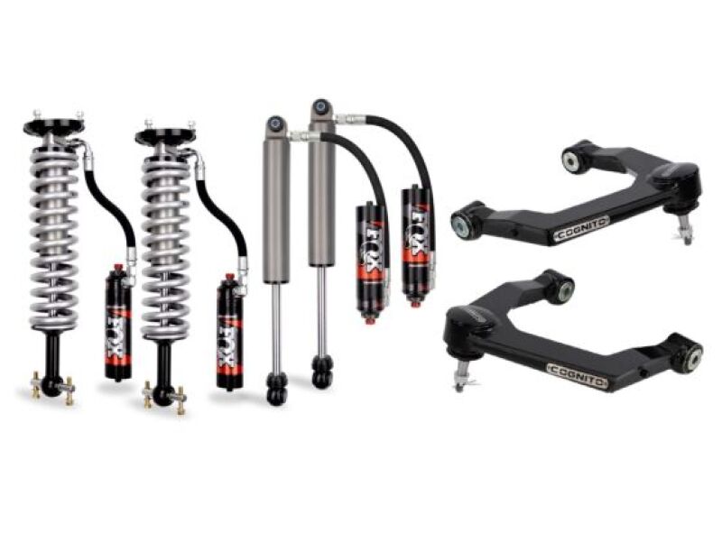 Cognito 19-24 Chev Silv/Sierra 1500 2/4WD 3in Elite Ball Joint Lvl Kit w/ Fox 2.5 Elite Perf Series