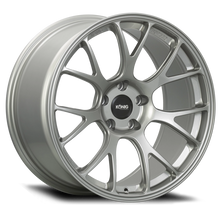 Load image into Gallery viewer, Konig Forged F1M 18X9.5 5X120 ET44 Ash Silver Knurled Bead