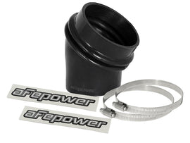 aFe Magnum FORCE Intake Coupling Kit (3 IN ID to 2-1/2 IN ID x 35 Deg.) Elbow Coupler - Black