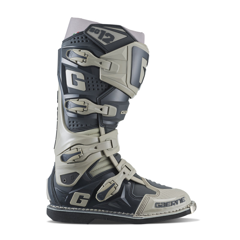 Gaerne SG12 Enduro Boot Stone Grey Size - 10.5