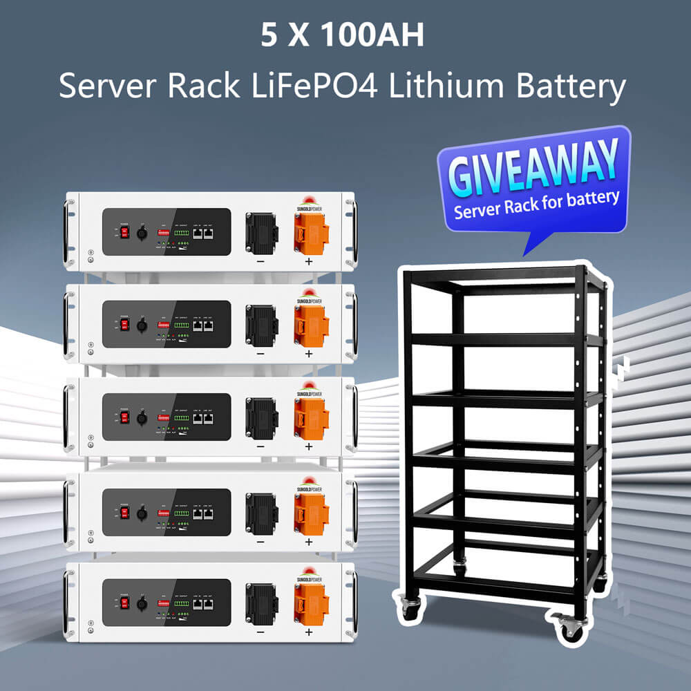 OFF GRID SOLAR KIT 16KW 48VDC 120V/240V LIFEPO4 25.6KWH LITHIUM BATTERY 32 X 415 WATTS SOLAR PANELS SGR-16K25E