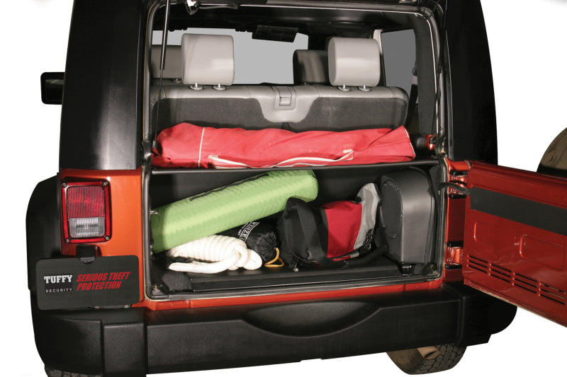 Tuffy Jk Tailgate Security Enclosure- 01Blk 0710 Jk Wg