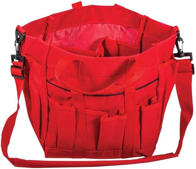 Dura-Tech Deluxe Grooming Tote | Stable Essential for Every Horse Lover | Durable 600D Polyester