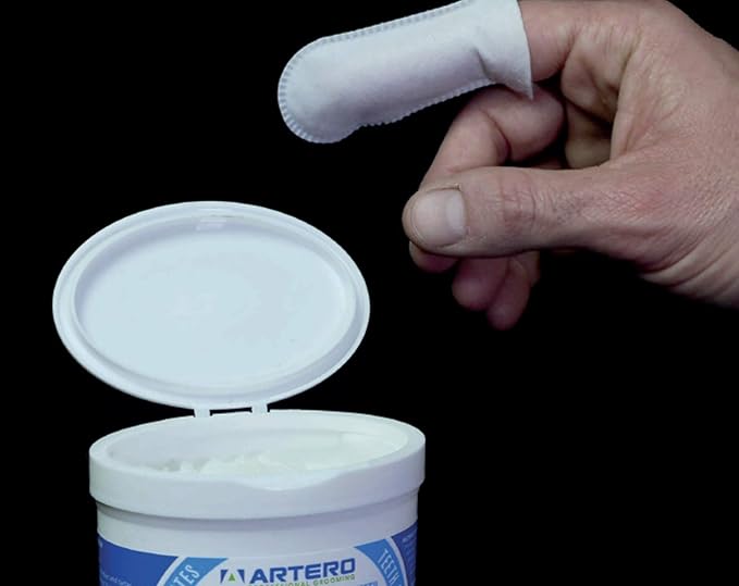 ARTERO Disposable Teeth Cleaning Wipes for Dogs and Cats - 50 Wipes