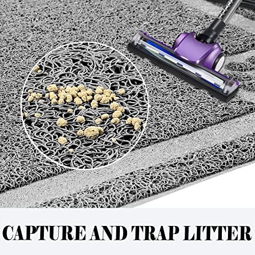 UPSKY Large Cat Litter Mat Trapper 35"×23", Waterproof
