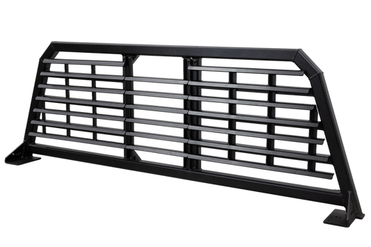 Gen-Y 17+ Ford F250/ F350 Defender Headache Rack/ 3-Louver Panels - Black