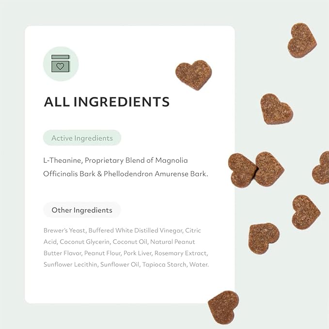 Reggie Anytime Calming Chews for Dogs | Natural Calming Dog Treats to Reduce Hyperactivity, Separation Anxiety, & Stress | Vet-Approved & Ideal for All Ages, Breeds, and Sizes (120 Count)