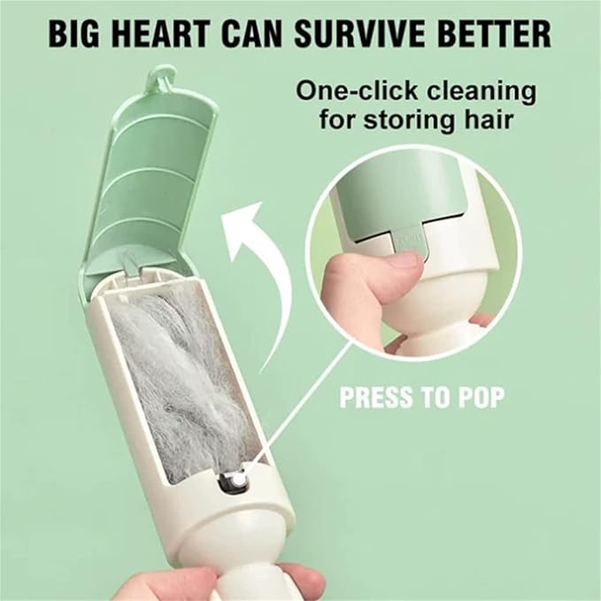 2023 New Pet Hair Remover Roller - Reusable and Washable for Dog/Cat Fur - Best for Couch and Furniture (A-White)