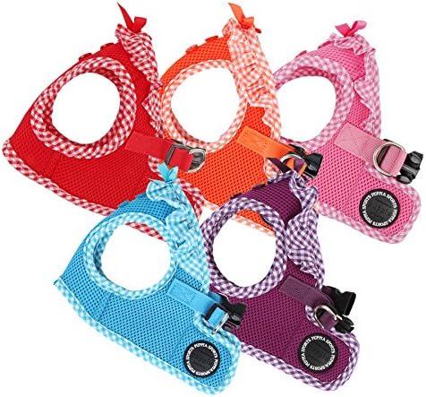 Puppia Vivien Vest Dog Harness Step-in All Season Mesh Cute No Pull No Choke
