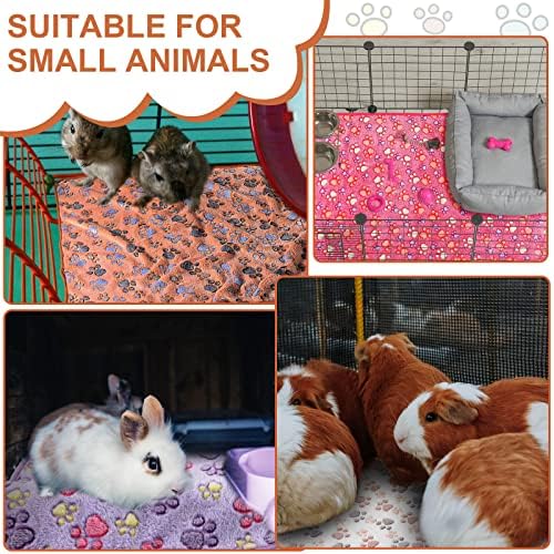 Tatuo 4 Pack Fleece Dog Blanket