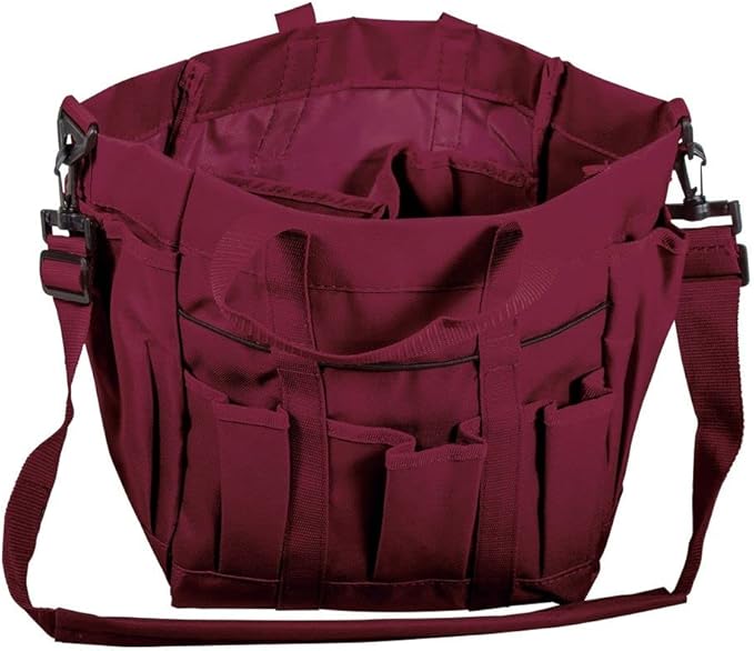 Dura-Tech Deluxe Grooming Tote | Stable Essential for Every Horse Lover | Durable 600D Polyester