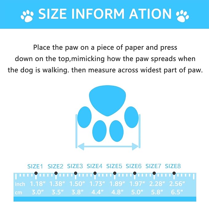 Dog Shoes, Dog Sandals for Hot Pavement, Non-Slip Waterproof Dog Booties for Winter Snowy Day and Summer, Adjustable Straps Easy-Clean Beach Outdoor Pet Boots Rugged Sole-4Pcs Blue