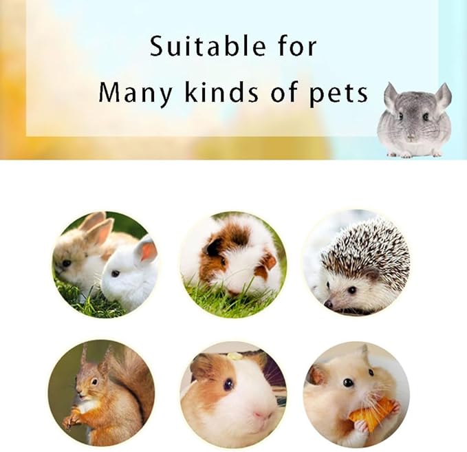 Rabbit Toys 30Pcs 3 Flavours for Teeth Grinding - Chew Toys for Hamsters, Guinea Pigs, Chinchillas