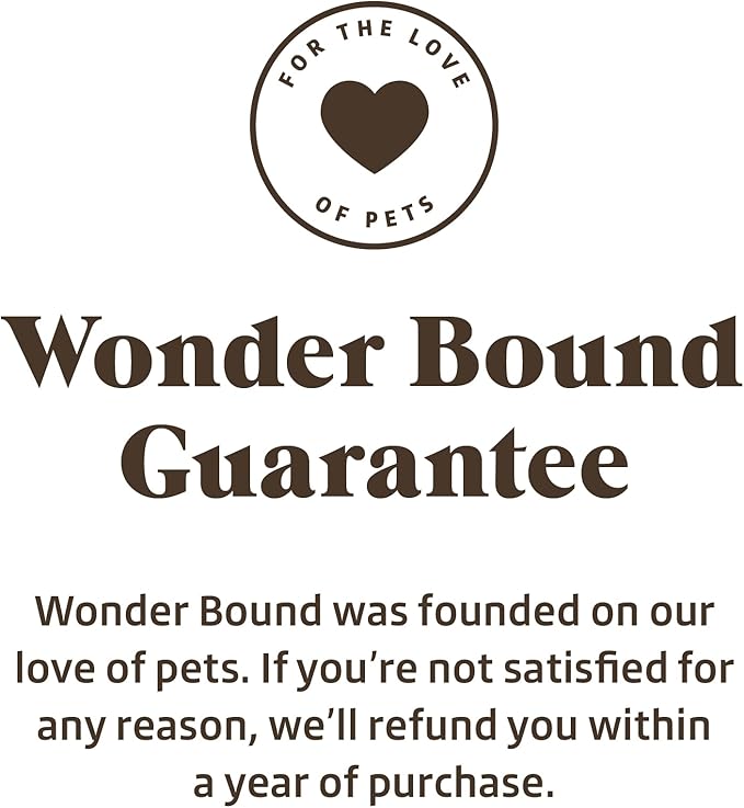 Amazon Brand - Wonder Bound Wild Alaskan Salmon Oil - Skin and Coat Support, Omega 3 Supplement for Dog and Cat , 16 fl oz