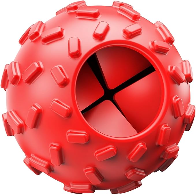 Treat Dispensing Dog Toys - Interactive Cognitive Dog Treat Toy,Puzzle Ball for Puppies & Small Dogs,Promotes Slow Eating, Reduces Stress,Perfect for Fetch,Chewing & Training